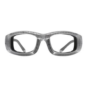 PENTAX ZT55 CRYSTAL WITH GRAY TRIM SAFETY/SPORT EYEGLASSES SUNGLASSES 57-17-130